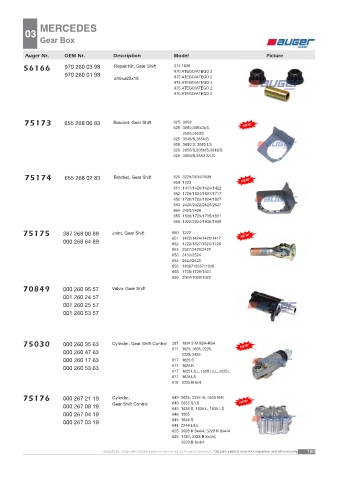 AUGER for trucks MERCEDES