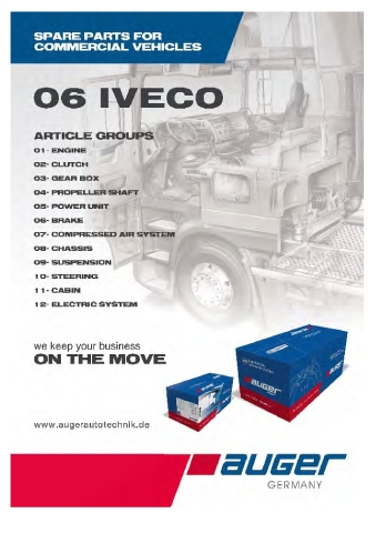 AUGER for trucks IVECO