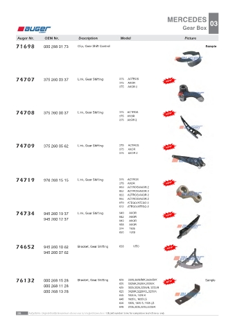 AUGER for trucks MERCEDES