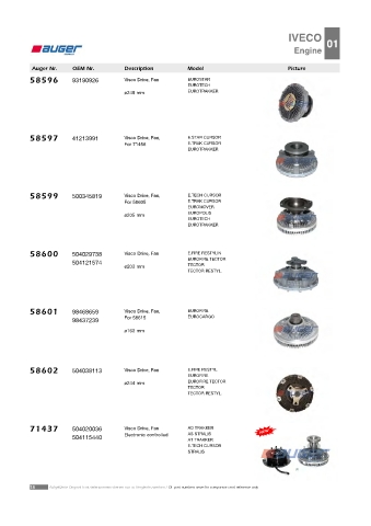 AUGER for trucks IVECO