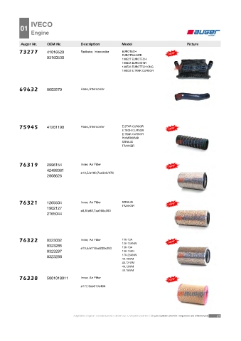 AUGER for trucks IVECO