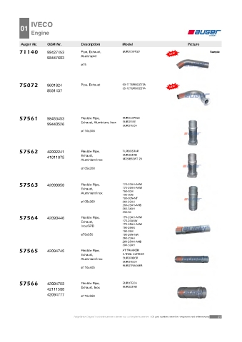 AUGER for trucks IVECO