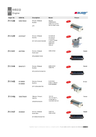 AUGER for trucks IVECO