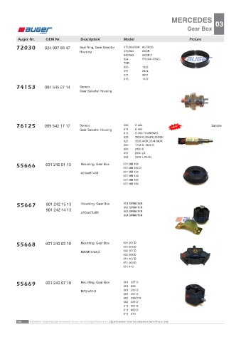 AUGER for trucks MERCEDES