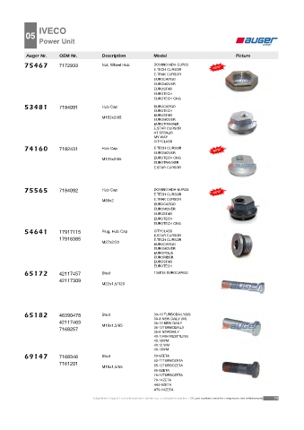 AUGER for trucks IVECO