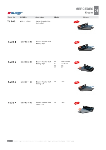 AUGER for trucks MERCEDES