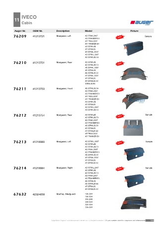 AUGER for trucks IVECO