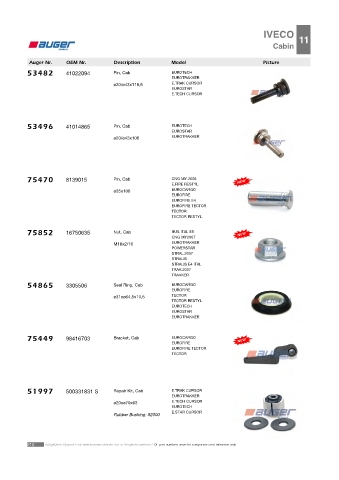 AUGER for trucks IVECO