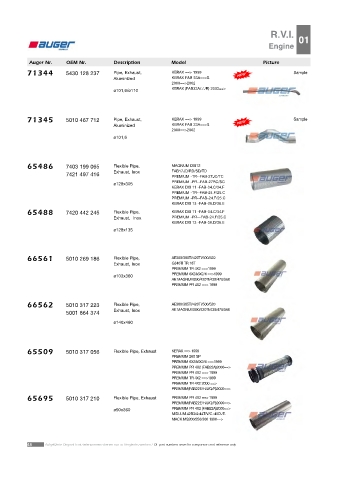 AUGER for trucks RENAULT