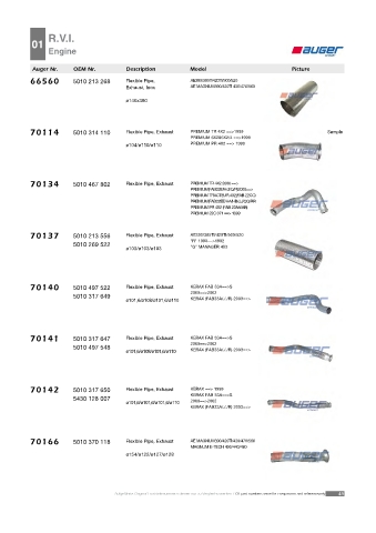 AUGER for trucks RENAULT