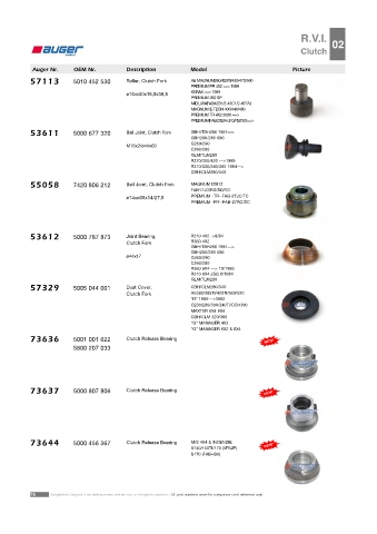 AUGER for trucks RENAULT