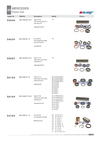 AUGER for trucks MERCEDES