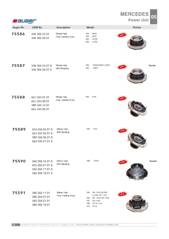 AUGER for trucks MERCEDES