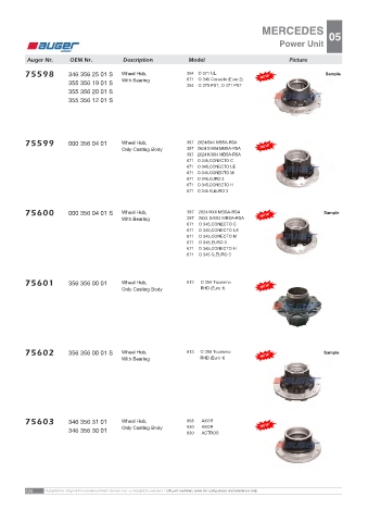 AUGER for trucks MERCEDES