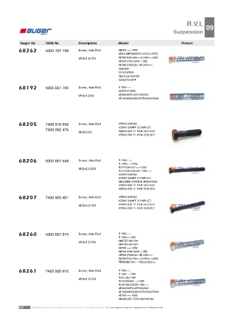 AUGER for trucks RENAULT