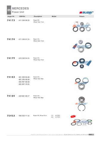 AUGER for trucks MERCEDES