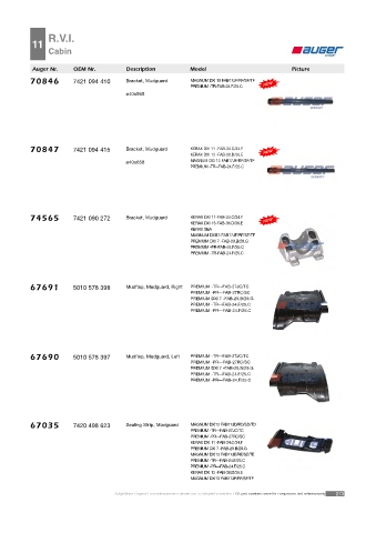 AUGER for trucks RENAULT