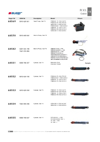 AUGER for trucks RENAULT