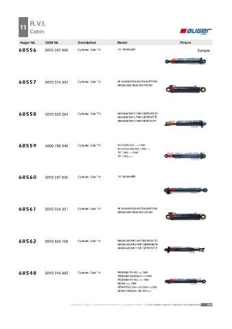 AUGER for trucks RENAULT