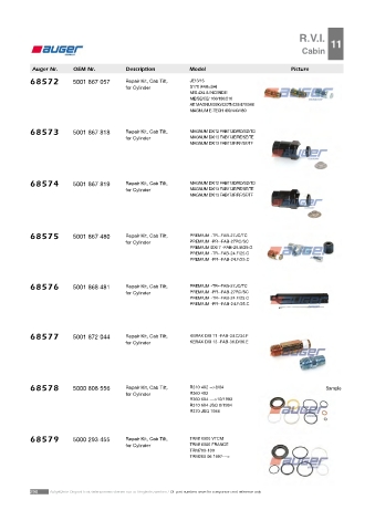 AUGER for trucks RENAULT