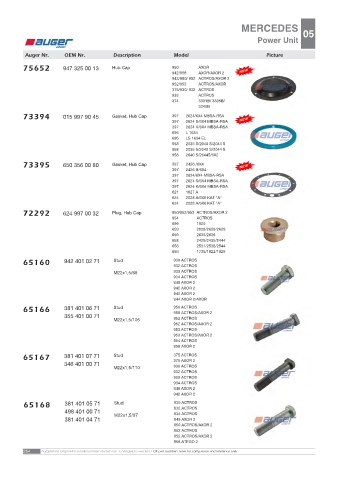 AUGER for trucks MERCEDES