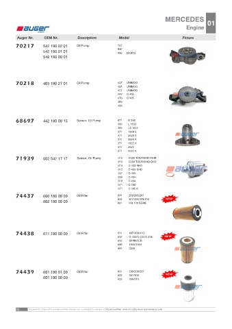 AUGER for trucks MERCEDES