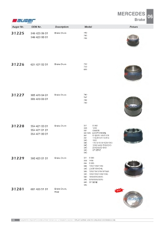 AUGER for trucks MERCEDES