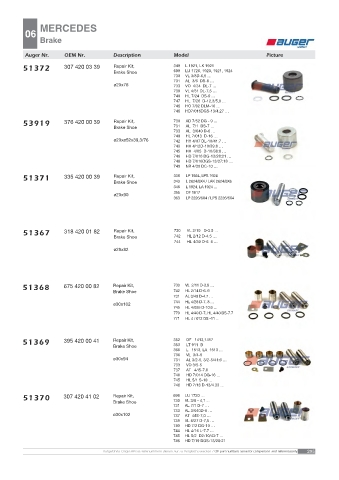 AUGER for trucks MERCEDES