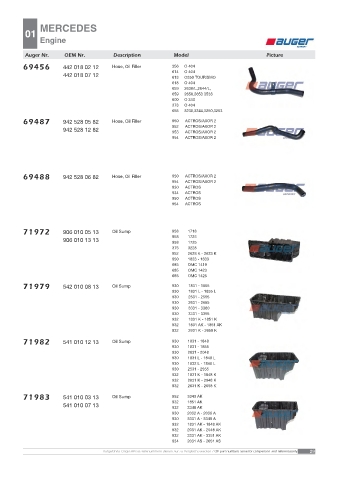 AUGER for trucks MERCEDES