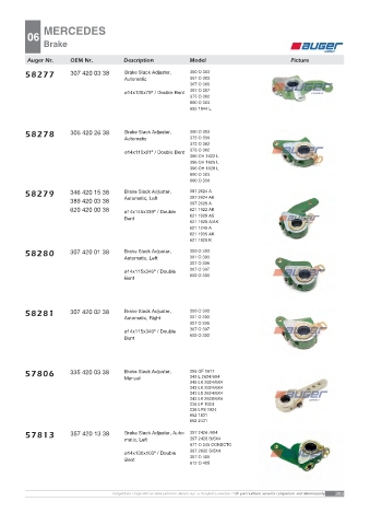 AUGER for trucks MERCEDES