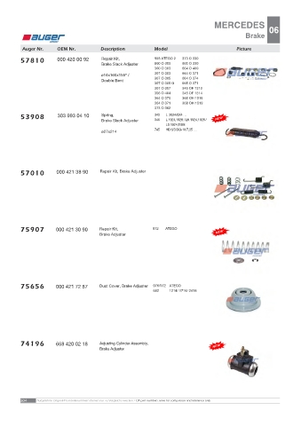 AUGER for trucks MERCEDES