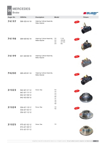 AUGER for trucks MERCEDES