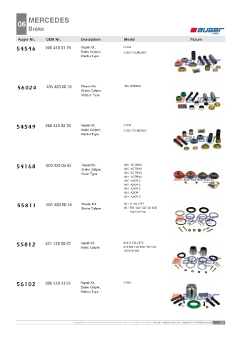 AUGER for trucks MERCEDES