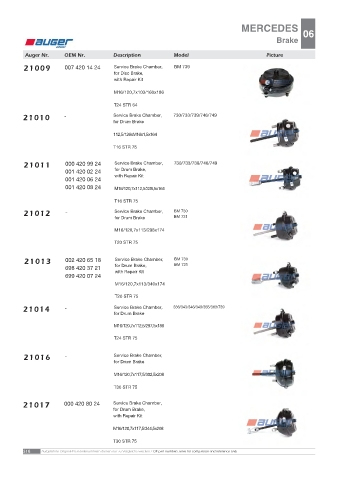 AUGER for trucks MERCEDES