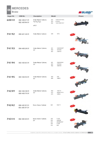 AUGER for trucks MERCEDES