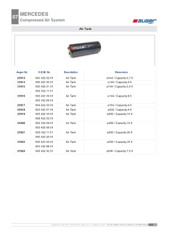 AUGER for trucks MERCEDES