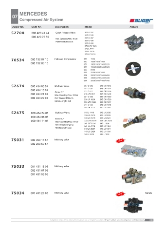 AUGER for trucks MERCEDES