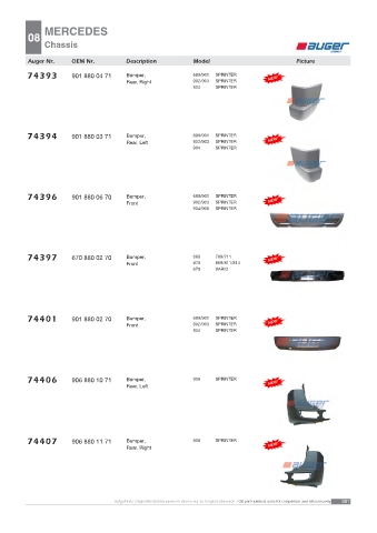 AUGER for trucks MERCEDES