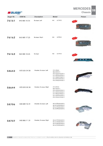 AUGER for trucks MERCEDES