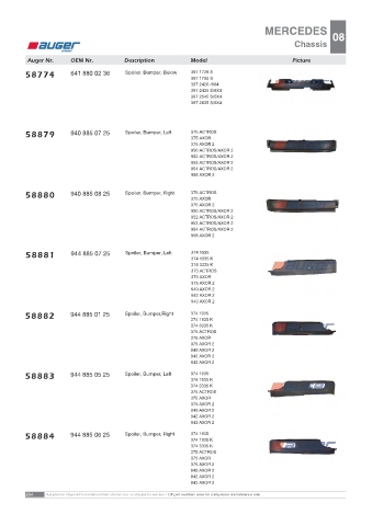 AUGER for trucks MERCEDES