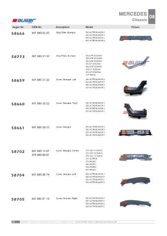 AUGER for trucks MERCEDES