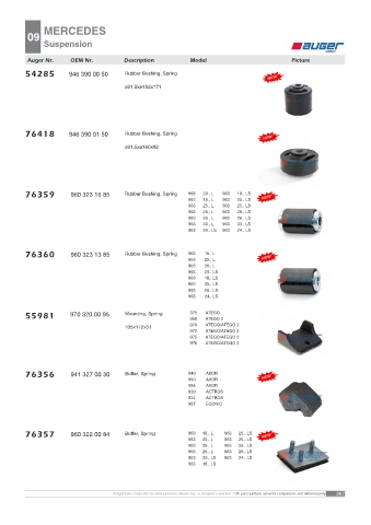 AUGER for trucks MERCEDES