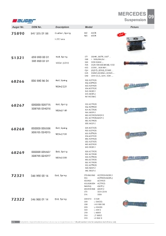 AUGER for trucks MERCEDES