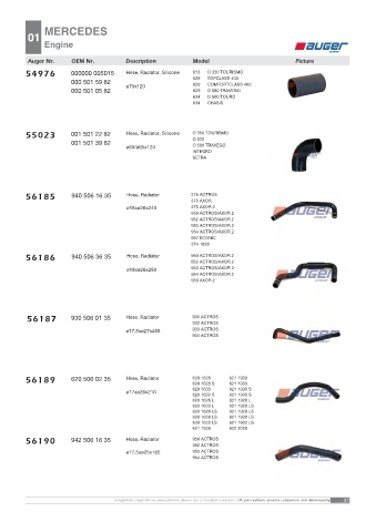 AUGER for trucks MERCEDES