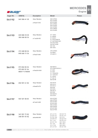 AUGER for trucks MERCEDES