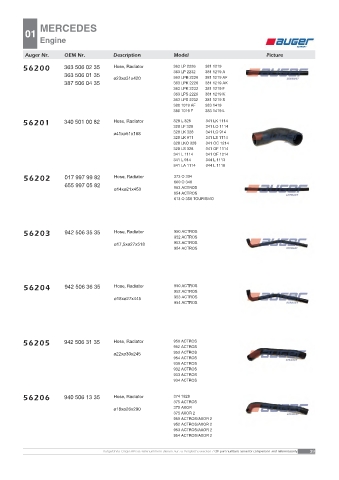 AUGER for trucks MERCEDES