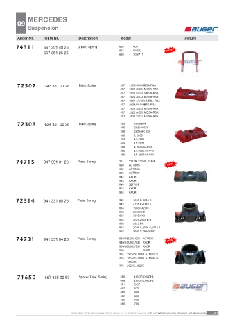 AUGER for trucks MERCEDES