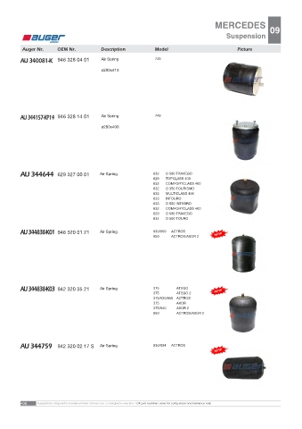 AUGER for trucks MERCEDES