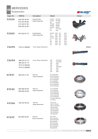 AUGER for trucks MERCEDES