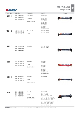 AUGER for trucks MERCEDES